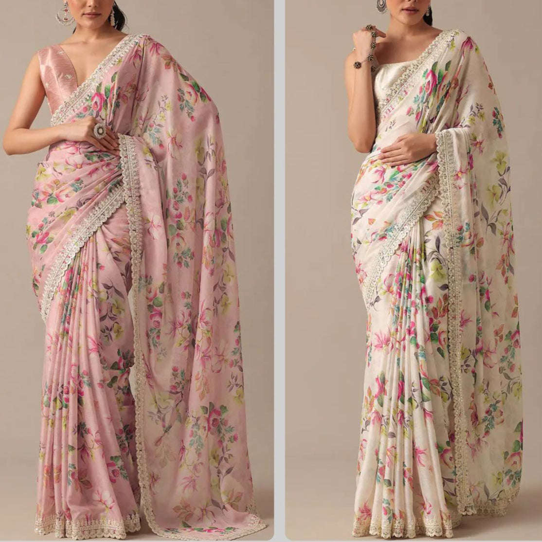 W.FLORAL 2 SAREE