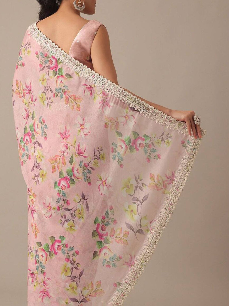 W.FLORAL 2 SAREE