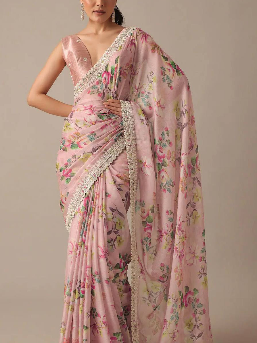 W.FLORAL 2 SAREE