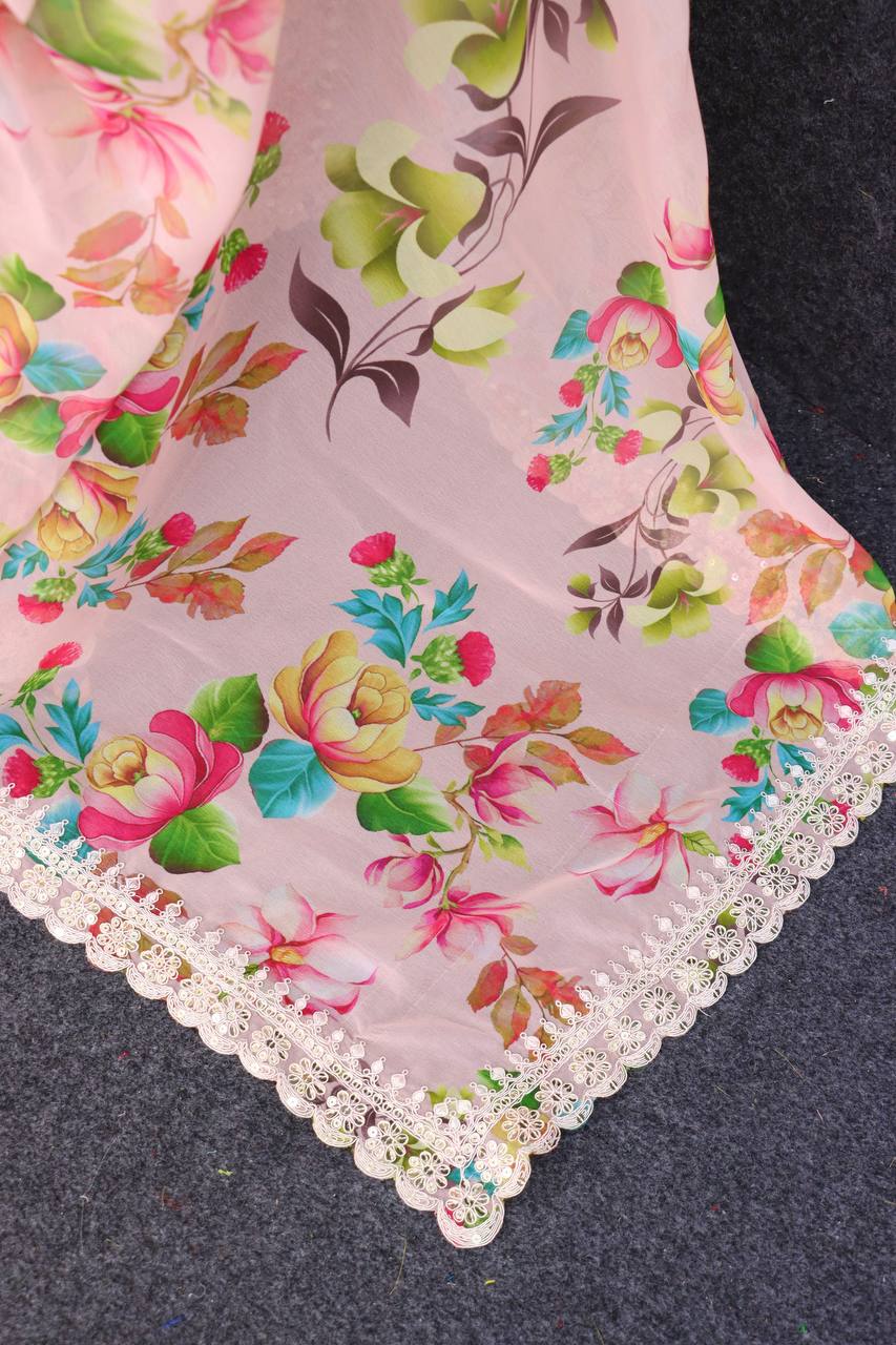 W.FLORAL 2 SAREE