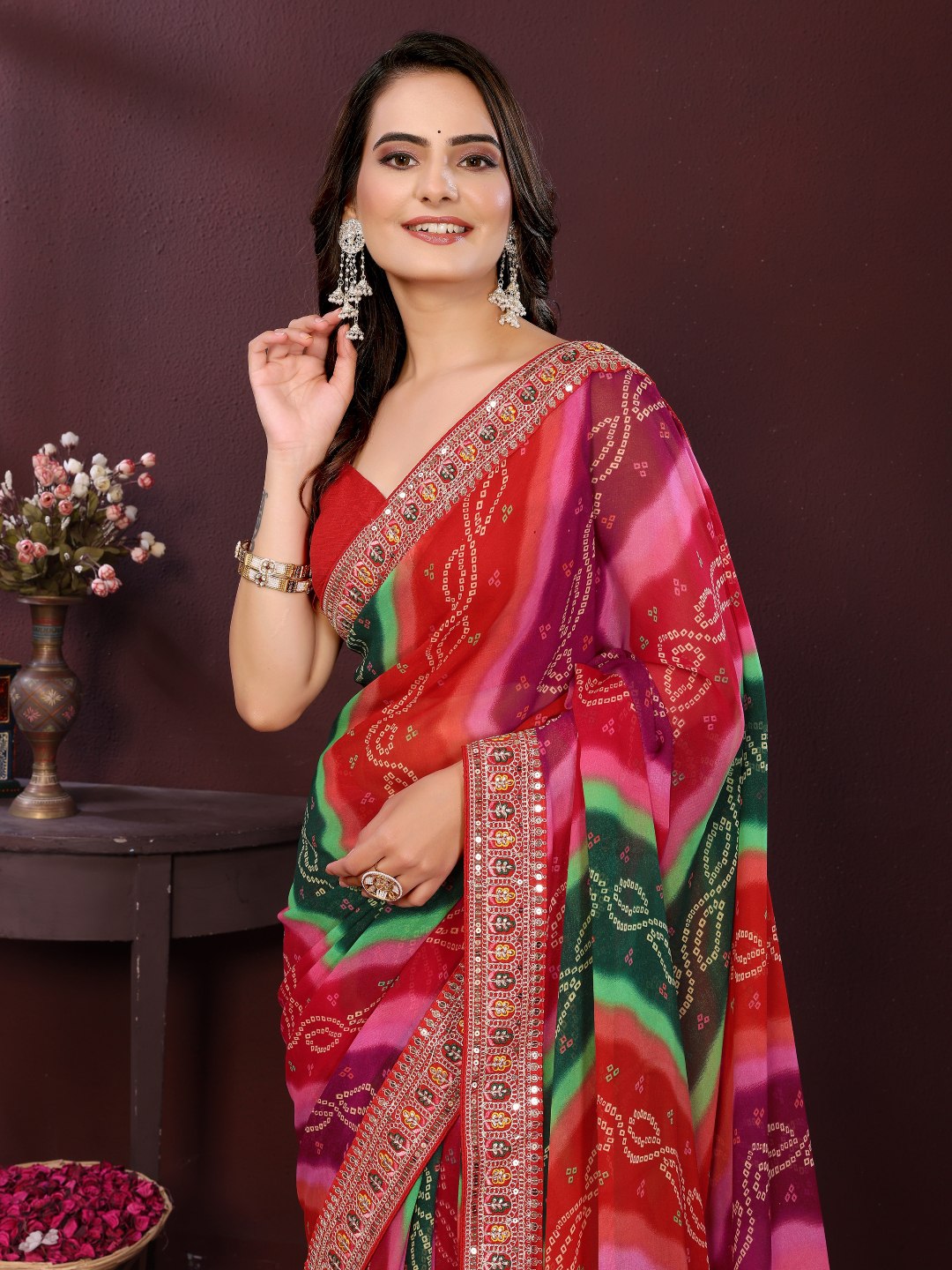 MALIK BANDHEJ SAREE