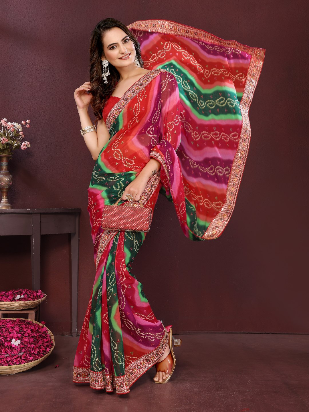 MALIK BANDHEJ SAREE