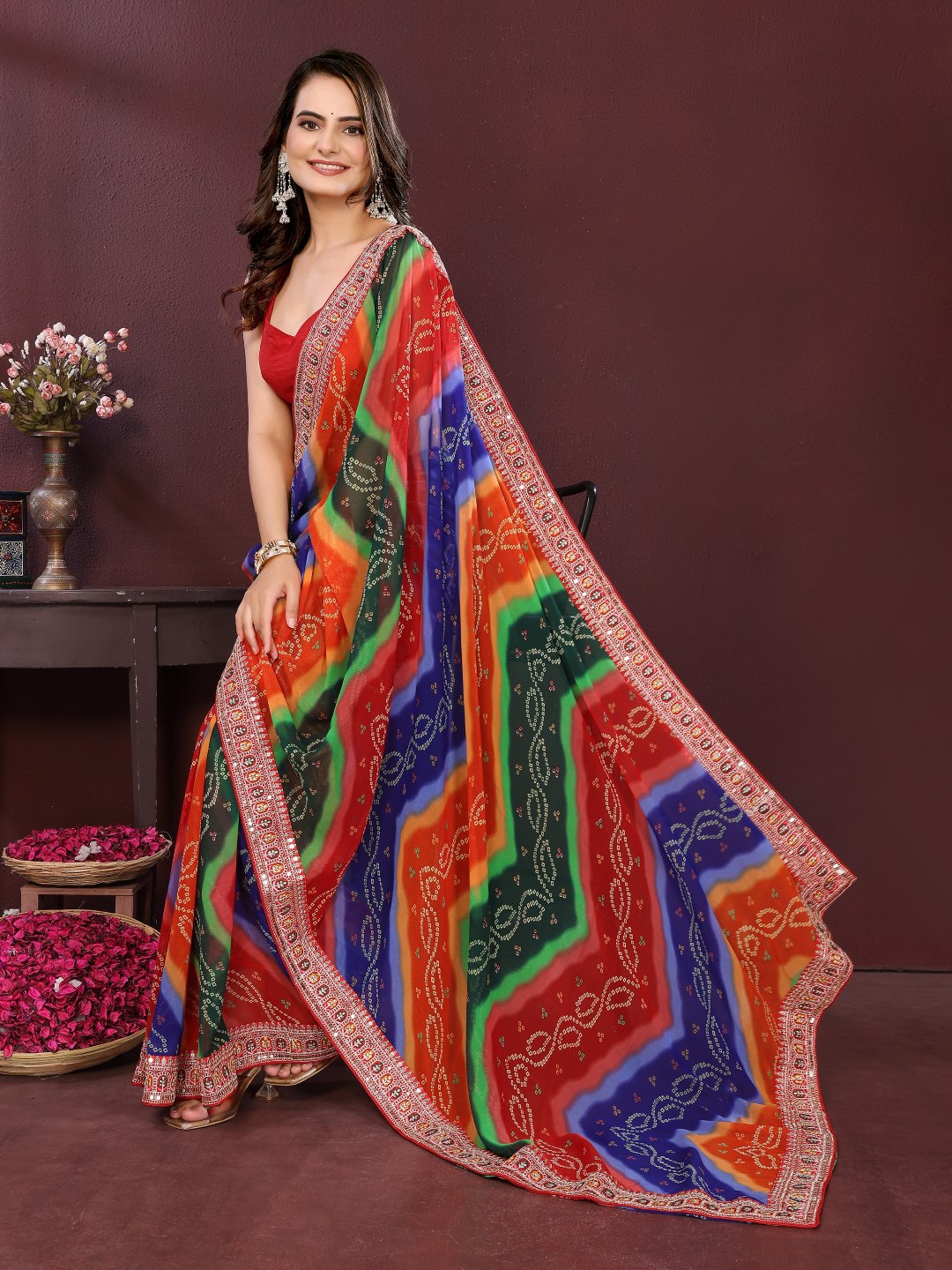 MALIK BANDHEJ SAREE