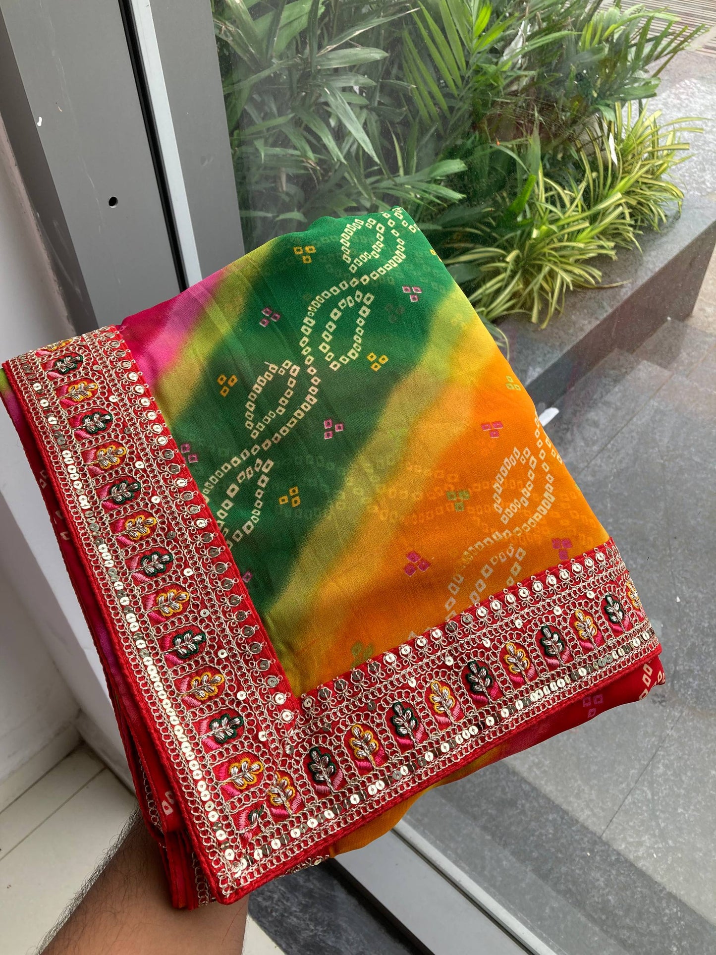 MALIK BANDHEJ SAREE