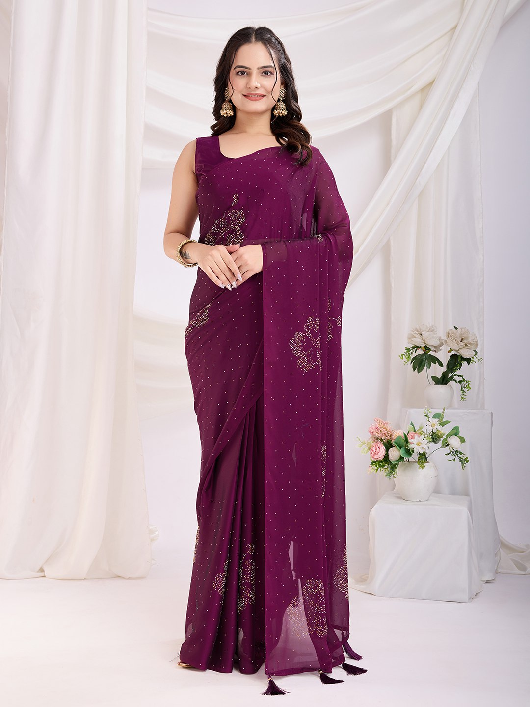 LIVA READY TO WEAR SAREE