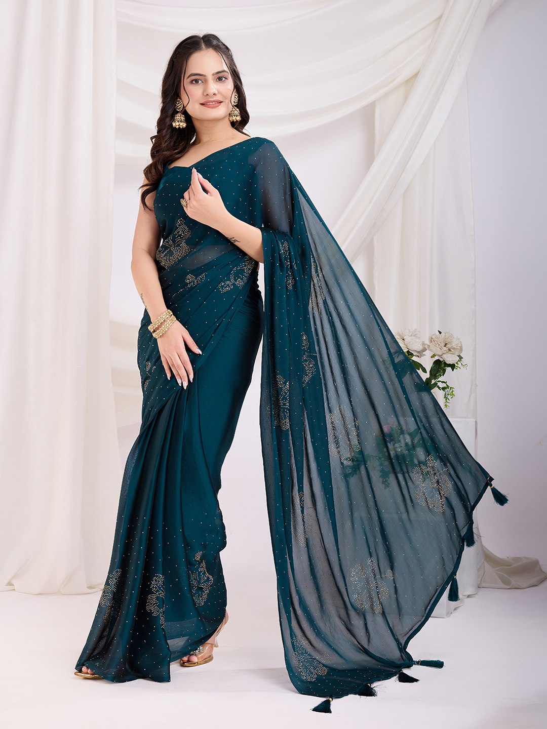 LIVA READY TO WEAR SAREE