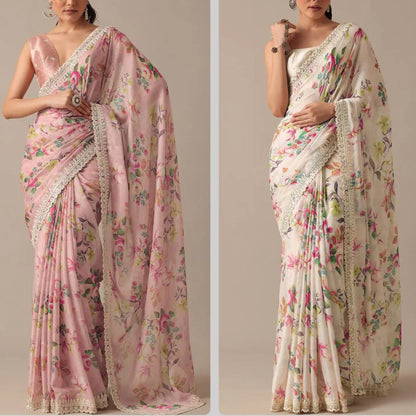 W.FLORAL 2 SAREE