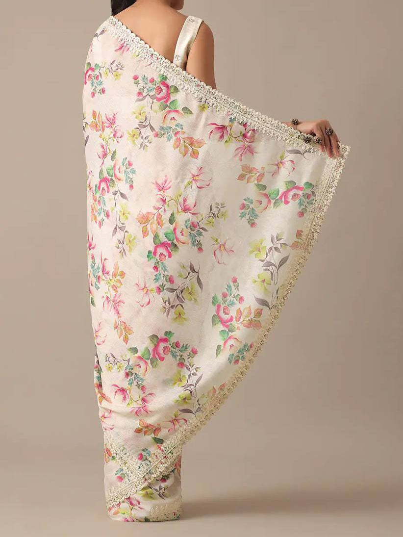 W.FLORAL 2 SAREE