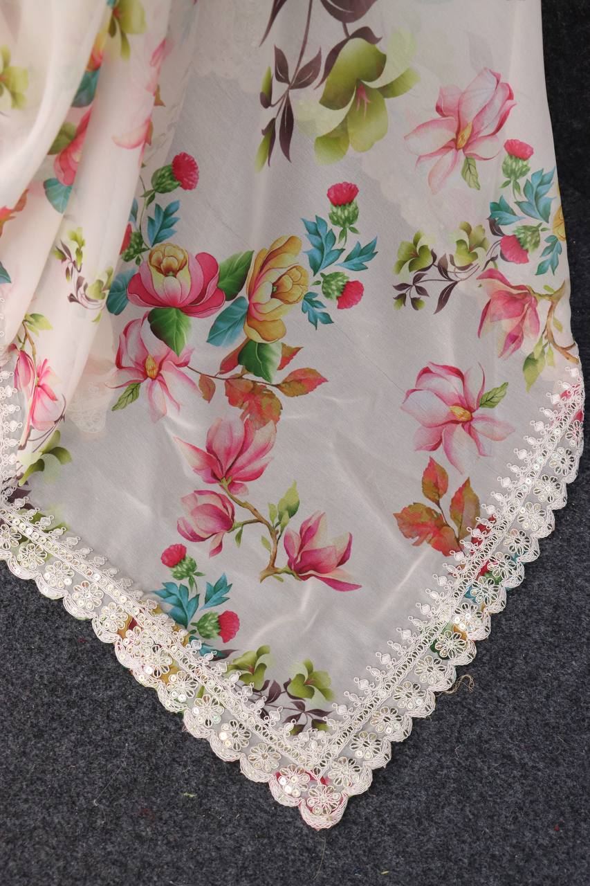 W.FLORAL 2 SAREE