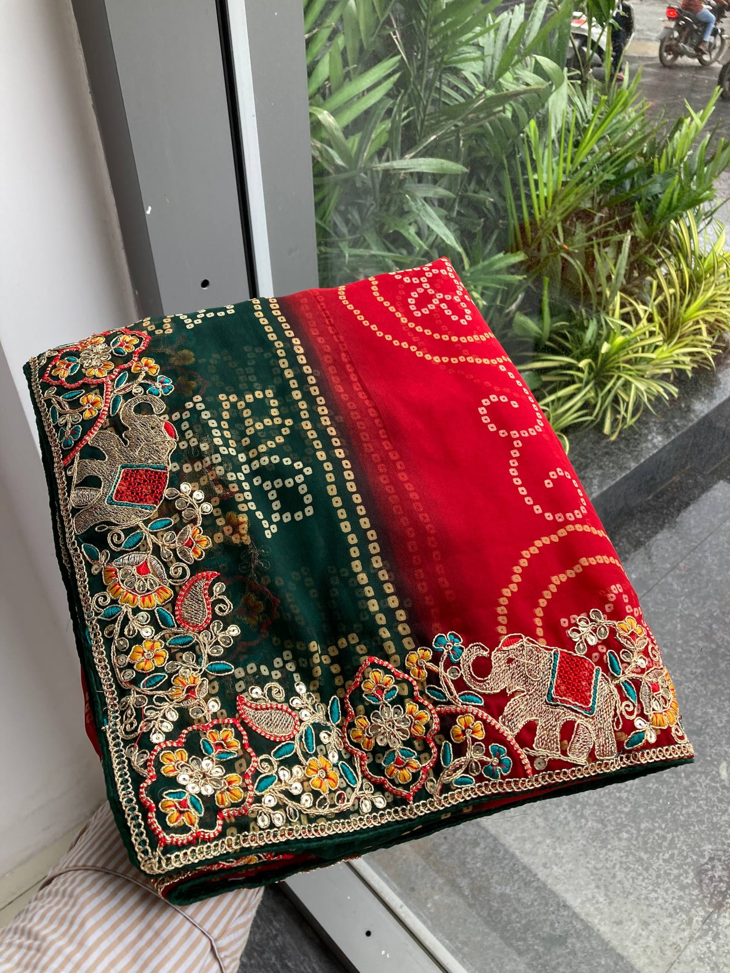 BELLERINA CHUNRI BANDHEJ PRINT SAREE VOL 1