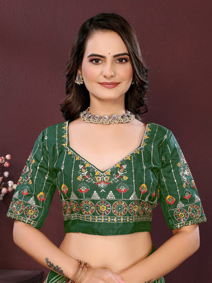 SAYARA CHUNRI PRINT SAREE