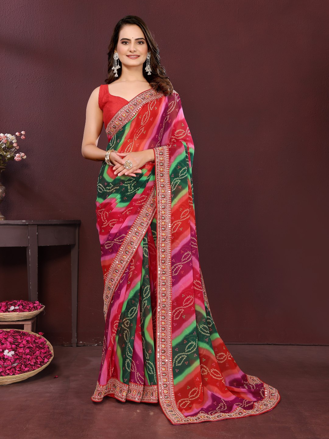 MALIK BANDHEJ SAREE