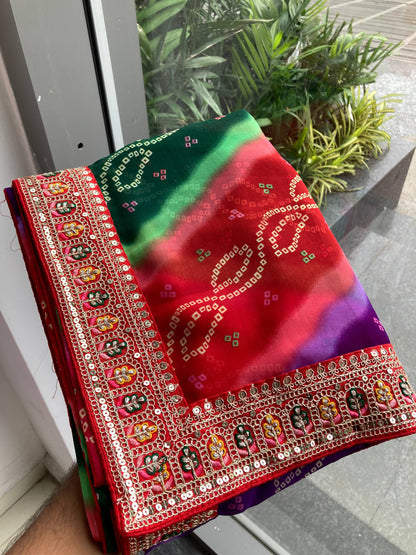 MALIK BANDHEJ SAREE