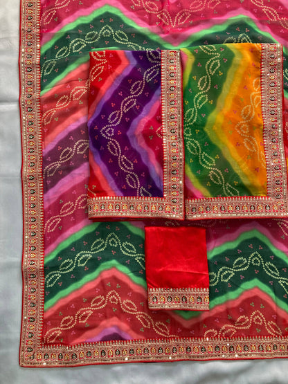 MALIK BANDHEJ SAREE