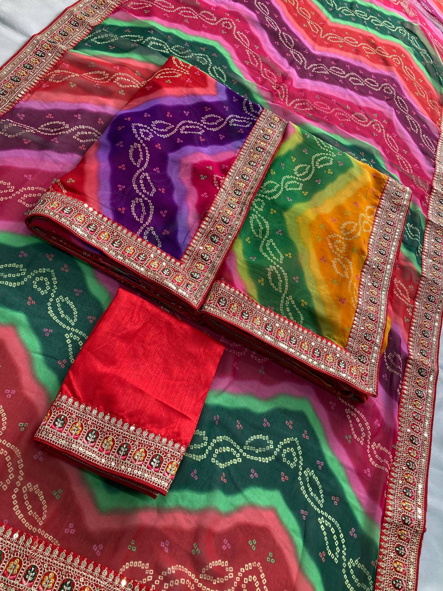MALIK BANDHEJ SAREE