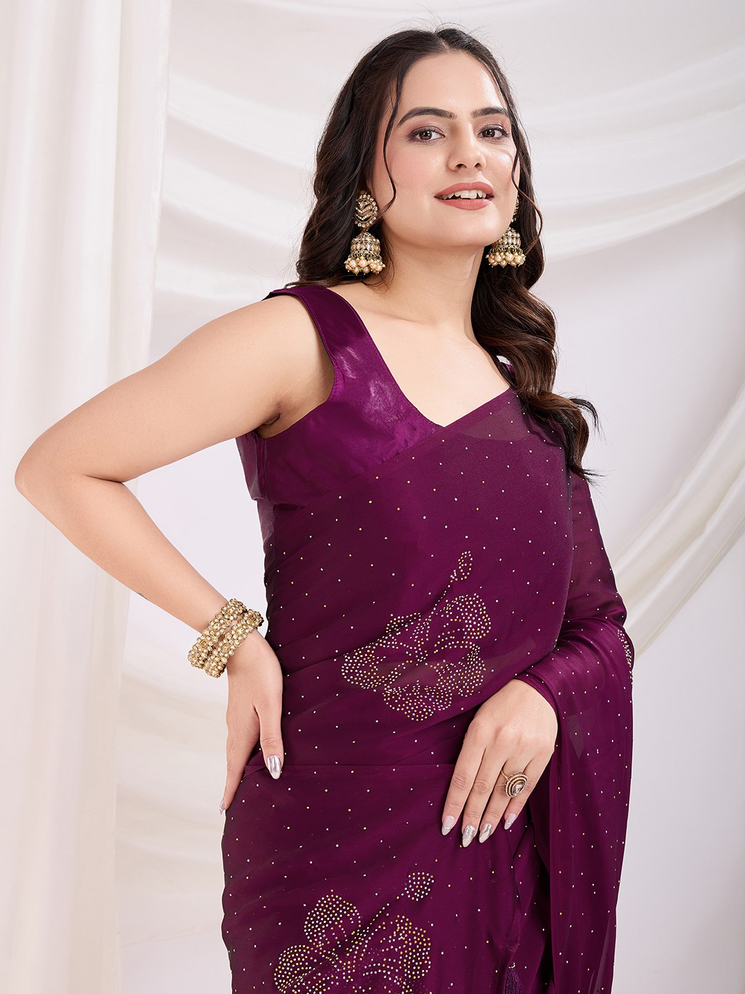 LIVA READY TO WEAR SAREE