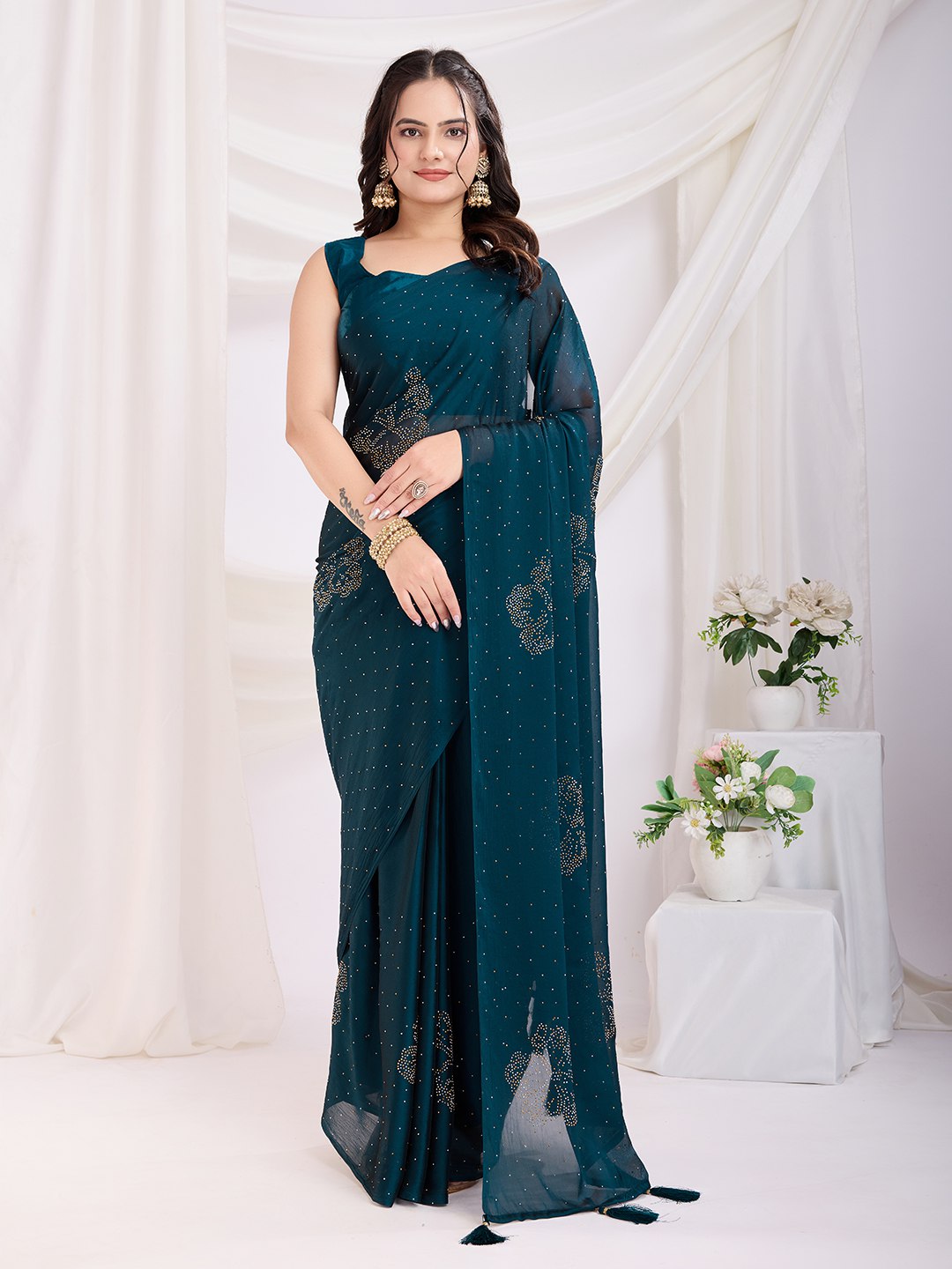 LIVA READY TO WEAR SAREE