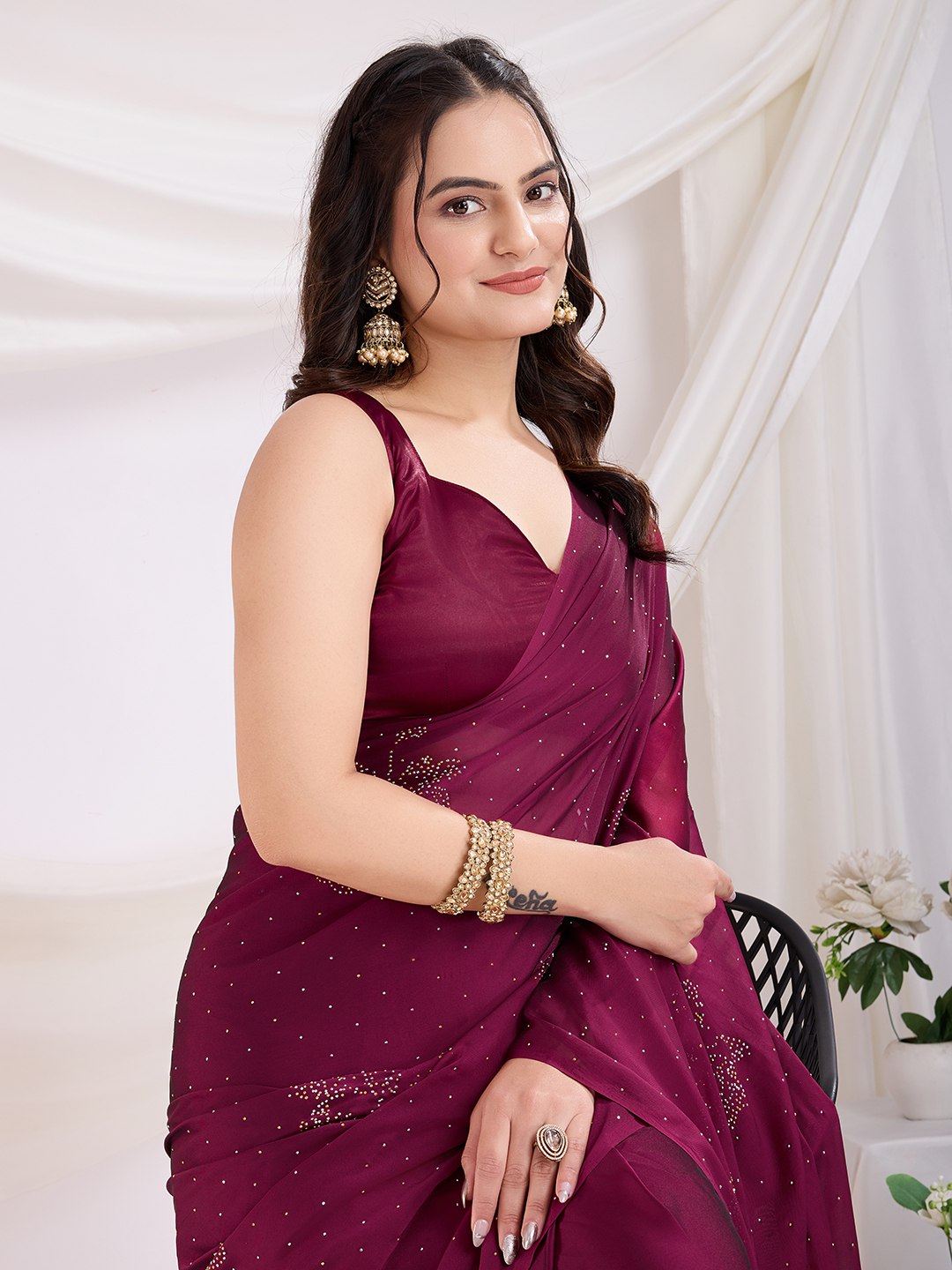 LIVA READY TO WEAR SAREE