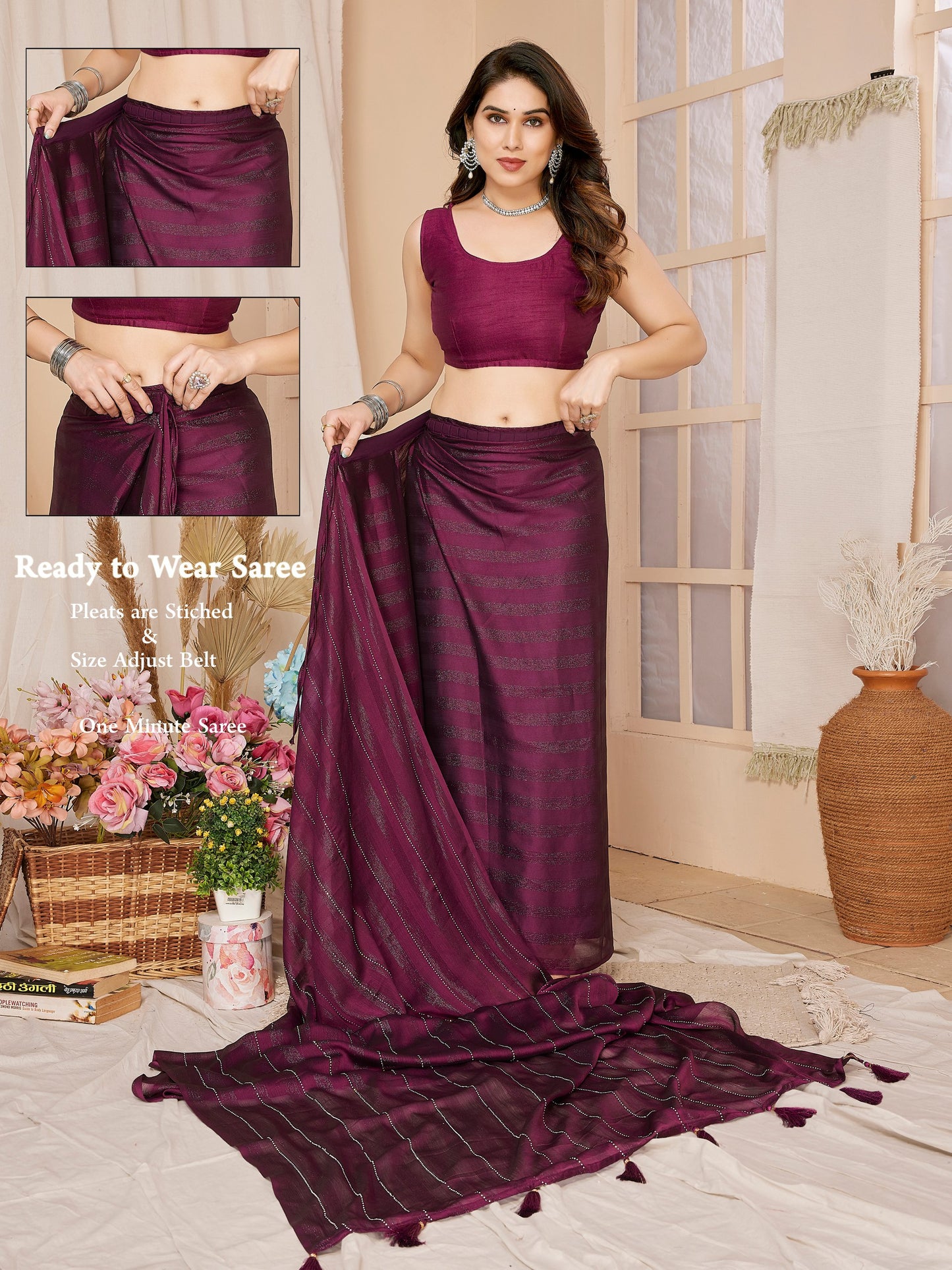 BOMBAY READY TO WEAR SAREE