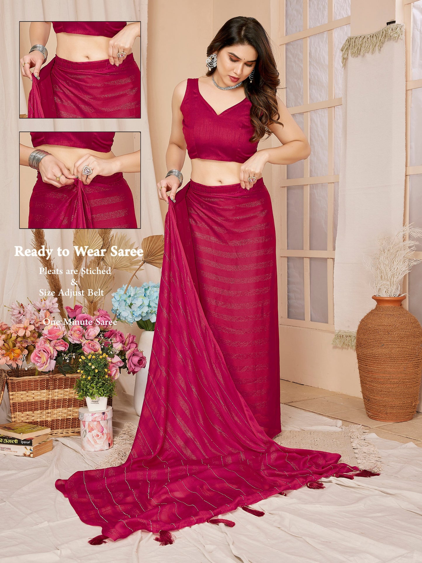 BOMBAY READY TO WEAR SAREE