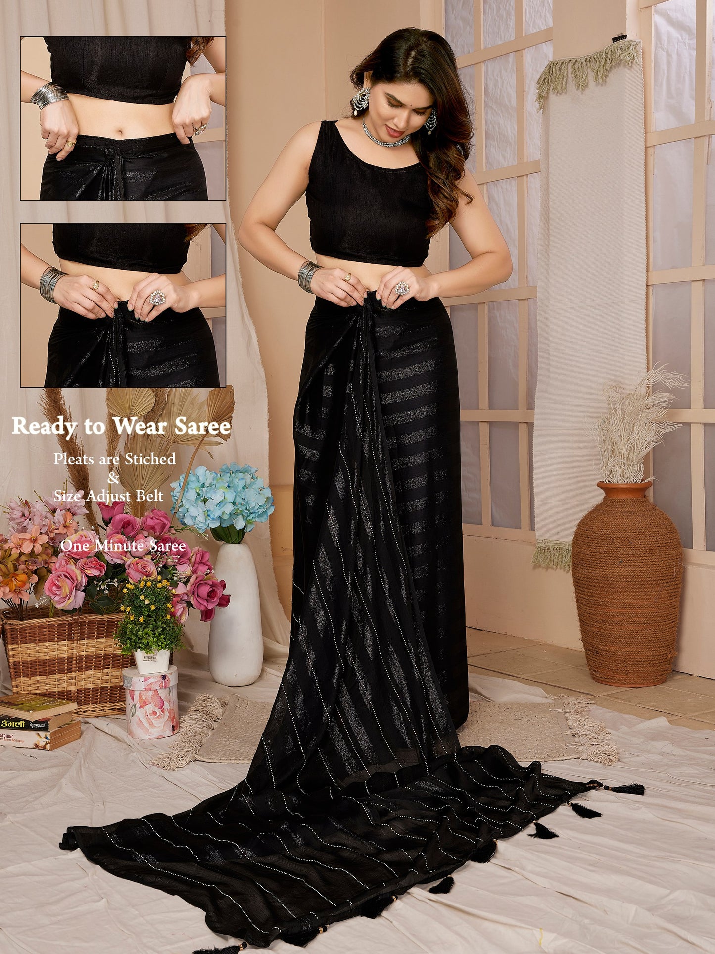 BOMBAY READY TO WEAR SAREE