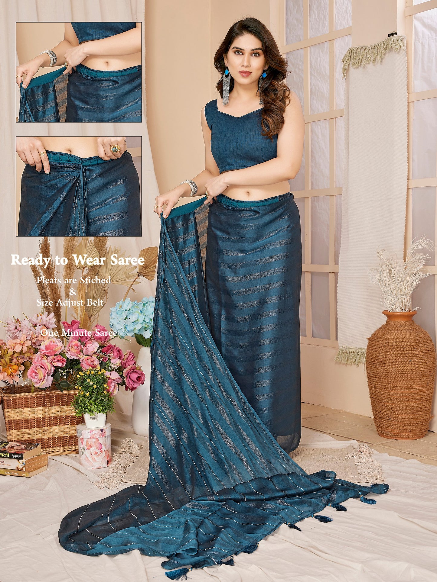 BOMBAY READY TO WEAR SAREE